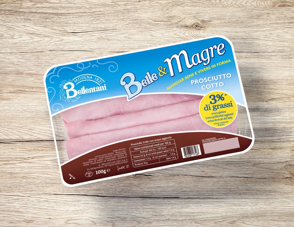 Belle e Magre - prosciutto cotto